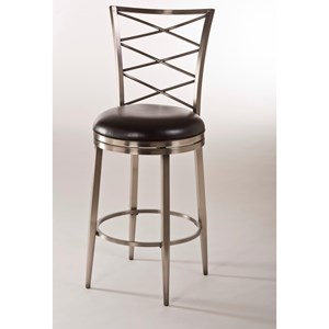 Hillsdale Metal Stools Swivel Counter Stool